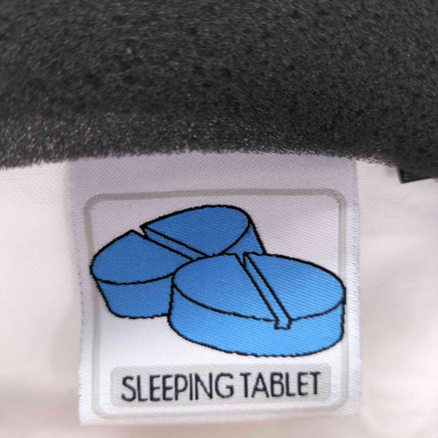 SLEEPING TABLET Rx ワンポイント ロゴ刺繍 バンドカラー シャツ メンズ JPN:1
