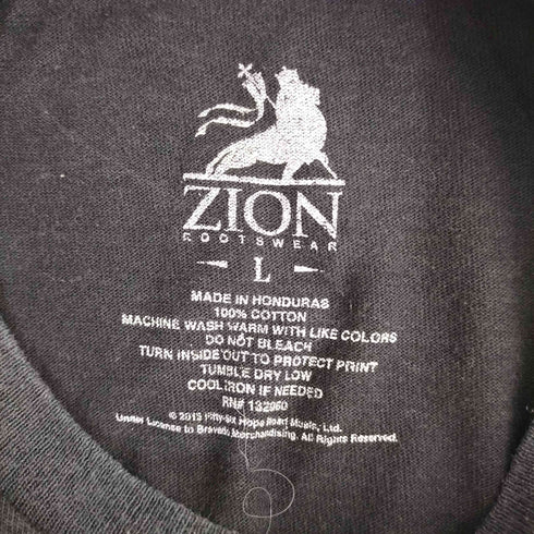 ザイオンルーツウェア ZION ROOTSWEAR ミュージシャン プリント Tシャツ メンズ import:L