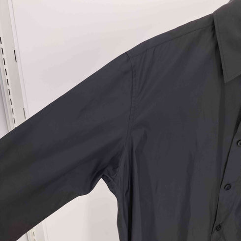 グラウンドワイ Ground Y 20SS バックロゴ ポリエステル タフタ ロングシャツ コート コーチジャケット メンズ JPN:3