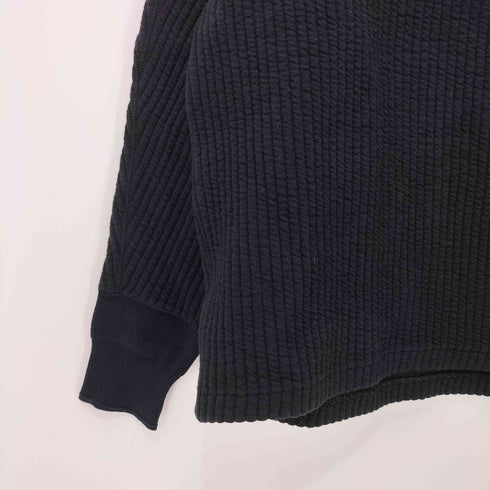 m.u JAPONESS 凸凹 L/S クルーネック スウェット メンズ FREE