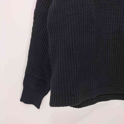 m.u JAPONESS 凸凹 L/S クルーネック スウェット メンズ FREE