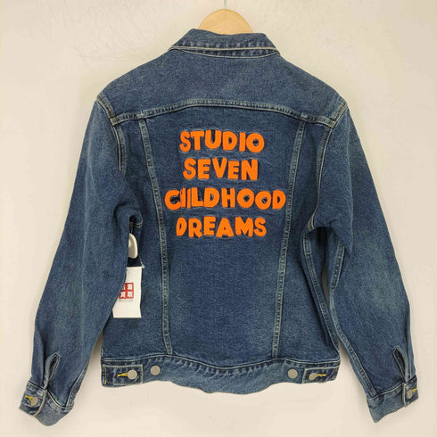 スタジオセブン STUDIO SEVEN バック刺繍デニムジャケット メンズ JPN:S