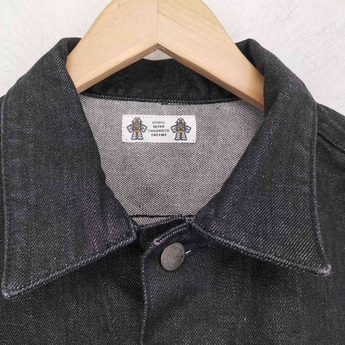 スタジオセブン STUDIO SEVEN バック刺繍デニムジャケット メンズ JPN:S