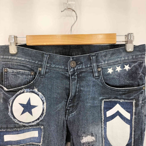 ヴォーギッシュ VOGUISH Y2K 平成 パッチワークデニムパンツ メンズ JPN:L