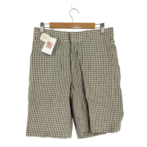 スティーブンアラン Steven Alan L/CHECK DRESS SUPER BAGGY SHORT メンズ JPN:M
