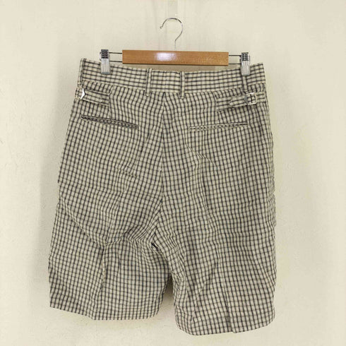 スティーブンアラン Steven Alan L/CHECK DRESS SUPER BAGGY SHORT メンズ JPN:M