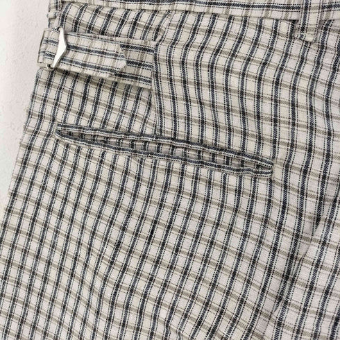 スティーブンアラン Steven Alan L/CHECK DRESS SUPER BAGGY SHORT メンズ JPN:M