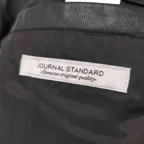 ジャーナルスタンダード JOURNAL STANDARD ラムレザー シングルライダースジャケット メンズ JPN:L