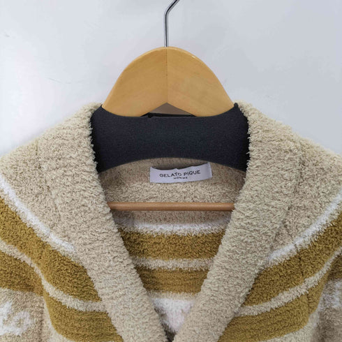 ジェラートピケオム Gelato Pique Homme パウダーラインロゴジャガードカーディガン メンズ JPN:M