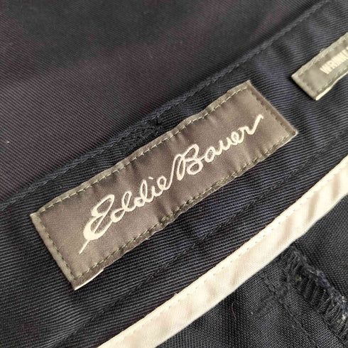 エディーバウアー Eddie Bauer WRINKLE FREE & STAIN RESISTANT チノパンツ メンズ 36×32