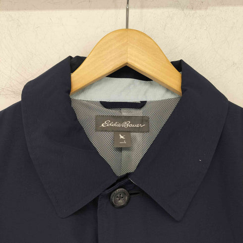 エディーバウアー Eddie Bauer ステンカラーナイロンハーフコート メンズ JPN:L