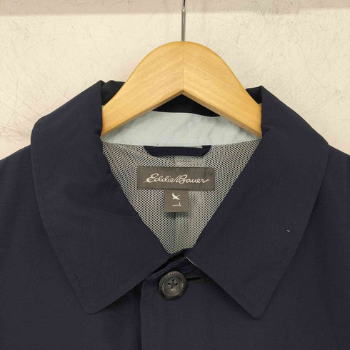 エディーバウアー Eddie Bauer ステンカラーナイロンハーフコート メンズ JPN:L
