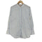 バグッタ Bagutta NLERA バンドカラーストライプロングシャツ レディース S