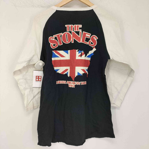 PRIMAL ENGINE 両面プリント ラグランスリーブ Tシャツ メンズ JPN:L