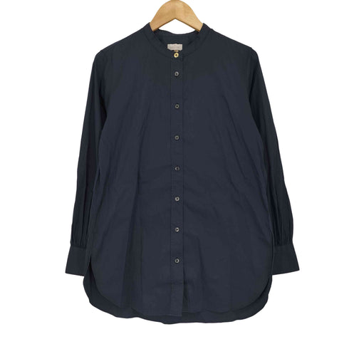 バグッタ Bagutta G_LERA コットンナイロン バンドカラーシャツ レディース XS