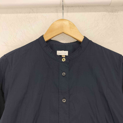 バグッタ Bagutta G_LERA コットンナイロン バンドカラーシャツ レディース XS