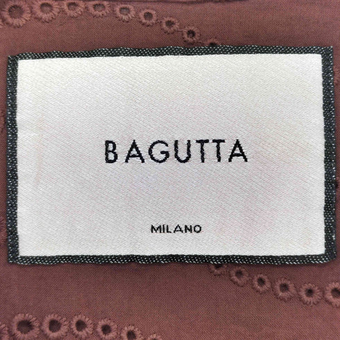 バグッタ Bagutta EMILYT ノーカラーレースブラウス レディース M