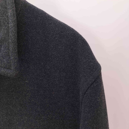 ニジュウサンクオム 23区HOMME 裏地キルティング 比翼 ウール ステンカラーコート メンズ JPN:46