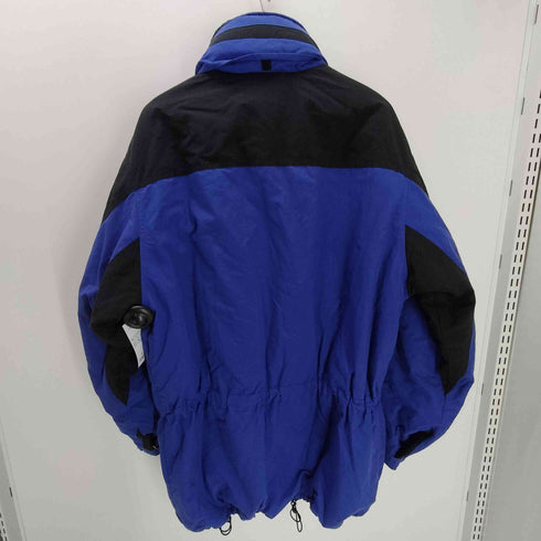 エルエルビーン L.L.Bean 90S Thinsulate Mountain Jacket ロゴ刺繍 シンサレート パッカブル スイッチングカラー マウンテン パーカー ジャケット 裾ドローコード ダブルジップ ビックサイズ メンズ import:L