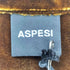 アスペジ ASPESI ノーカラーベロアシャツ レディース 40