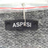 アスペジ ASPESI Vネックアルパカカーディガン レディース 40
