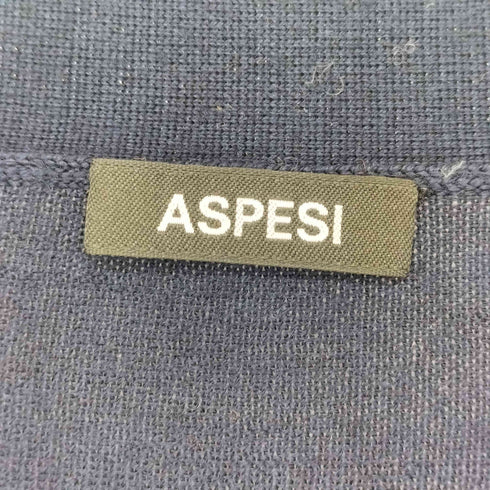 アスペジ ASPESI Vネックウールカーディガン レディース 42