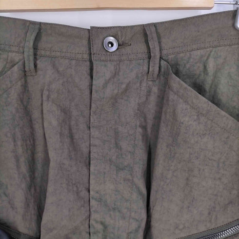 ユリウス JULIUS 24 PRE FW Nylon High Count Taffta Cargo Short Pants メンズ JPN:2