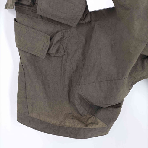 ユリウス JULIUS 24 PRE FW Nylon High Count Taffta Cargo Short Pants メンズ JPN:2