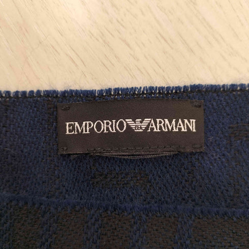 エンポリオアルマーニ EMPORIO ARMANI 総柄 マフラー メンズ