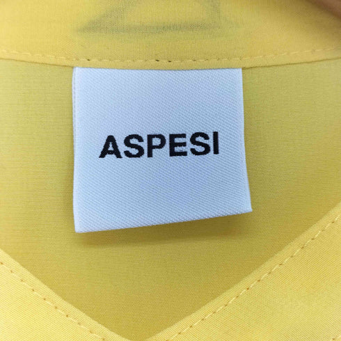 アスペジ ASPESI ピンタックシルクシャツ レディース 40