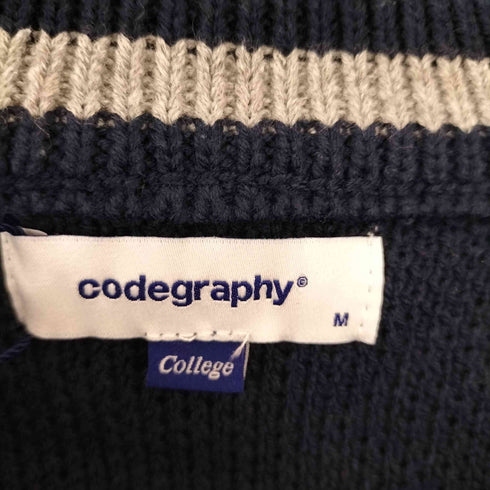 CODEGRAPHY Raglan Knit Zip-up メンズ JPN:M