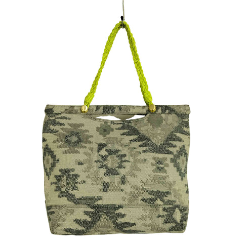 MANIUNO ジャガード トートバッグ メンズ