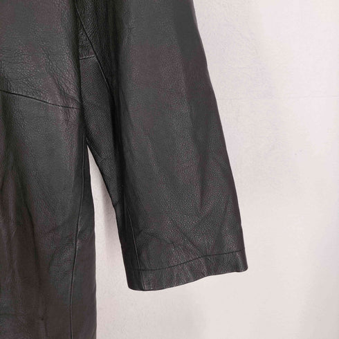GENUINE LEATHER リアルレザーチェスターコート レディース 46