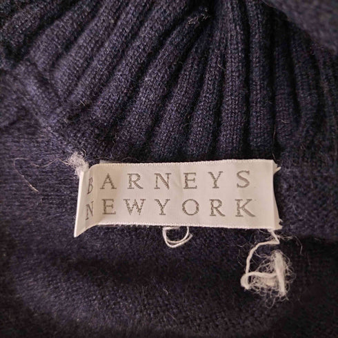 バーニーズニューヨーク BARNEYS NEWYORK カシミヤ100% ニットポンチョ レディース