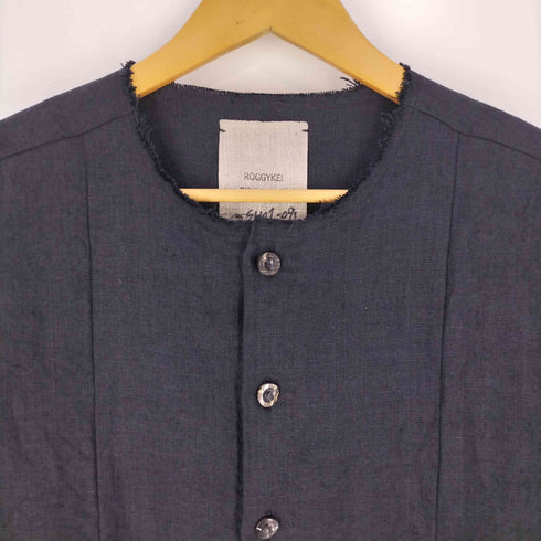 ROGGYKEI HEMP No Collar Shirt メンズ JPN:S