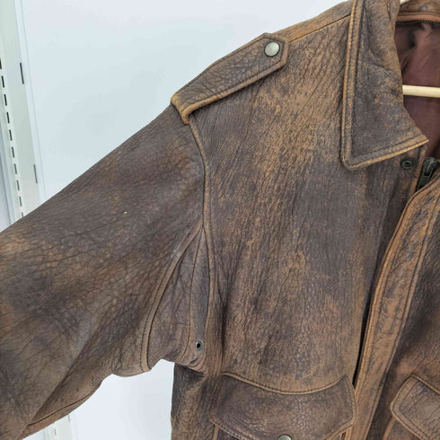 A-2 羊革 ラムレザー フライト ジャケット メンズ