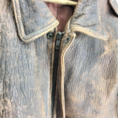 A-2 羊革 ラムレザー フライト ジャケット メンズ