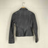 ザラ ZARA CUIR LEATHER リアルレザージップジャケット レディース S