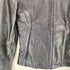 ザラ ZARA CUIR LEATHER リアルレザージップジャケット レディース S