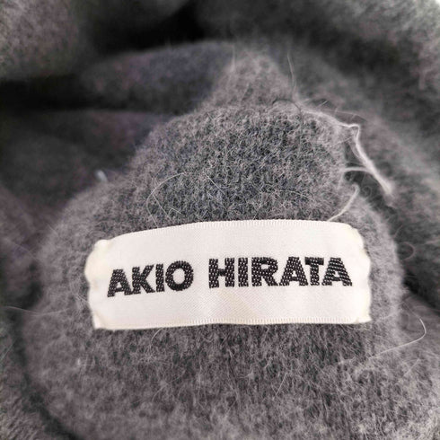 AKIO HIRATA フラワーモチーフニットキャップ レディース