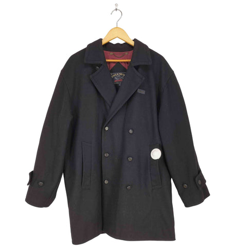 paul&shark MADE IN ITALY キルティングライナー付 オーバーサイズ ピーコート メンズ S