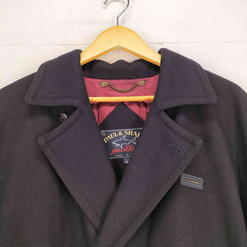 paul&shark MADE IN ITALY キルティングライナー付 オーバーサイズ ピーコート メンズ S