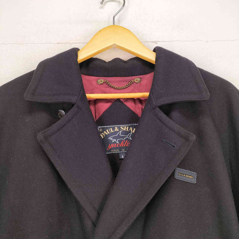 paul&shark MADE IN ITALY キルティングライナー付 オーバーサイズ ピーコート メンズ S
