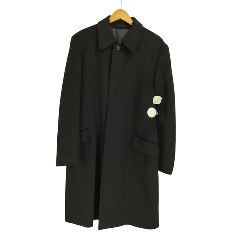 ティモシーエヴェレスト timothy everest カシミア 比翼 ステンカラーコート メンズ import:XL