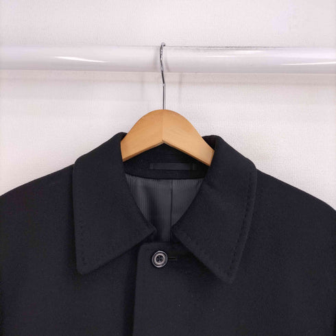 ティモシーエヴェレスト timothy everest カシミア 比翼 ステンカラーコート メンズ import:XL