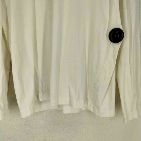 ストーンアイランド STONE ISLAND 04AW MADE IN ITALY 生成り色 モックネック L/S Tシャツ メンズ XL