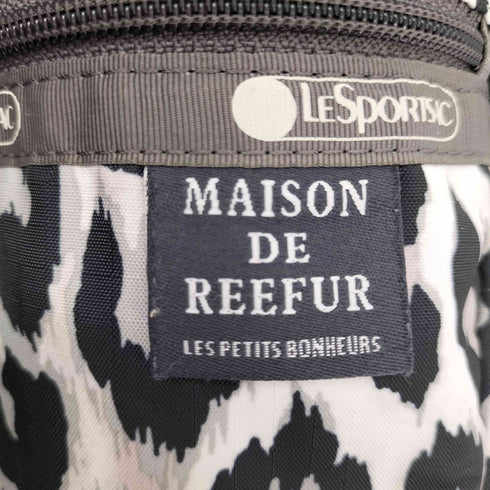 レスポートサック LeSportsac MAISON DE REEFUR 別注 レオパード 巾着 2WAY ハンドバック ショルダーバッグ レディース