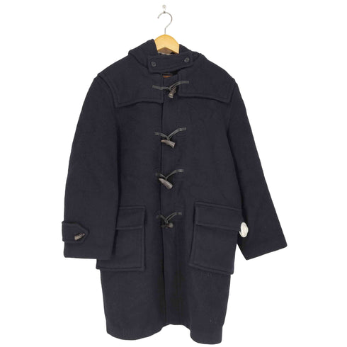 バーバリーズ BURBERRYS MADE IN ENGLAND SPECIALITY DUFFLE COATING チンストラップ付ダッフルコート メンズ