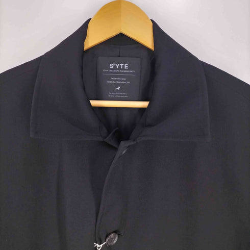 サイトバイヨウジヤマモト syte by Yohji Yamamoto 24AW WASHER WOOL GABARDINE OPEN COLLAR TOPPER BLOUSON メンズ JPN:3