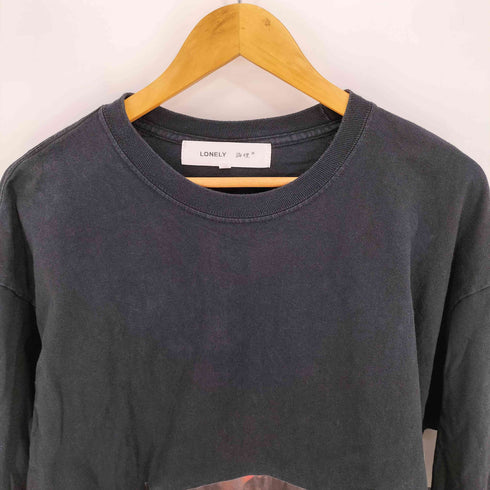 ロンリー LONELY 論理 BLACK LAIN LONELY YU LONG SLEEVE メンズ JPN:XL